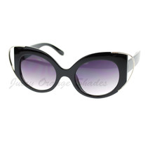 Womens Designer Fashion Sunglasses Oval Cateye Butterfly Frame - £13.25 GBP