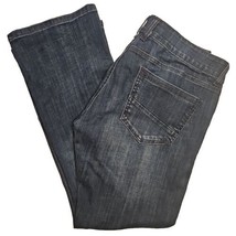 Stetson Hollywood Bootcut Jeans Womens 16 x 31 Distressed Blue Stretch 8... - $24.48
