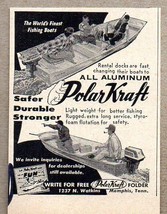 1959 Print Ad Polar Kraft All Aluminum Boats Memphis,TN - £6.82 GBP