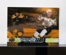 2022-23 UD Tim Hortons Flow Of Time NT-6 Brad Marchand - $9.85