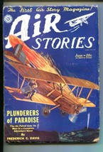 Air STORIES-06/1929-EARLY Aviation PULP-CLASSIC COVER-vg - £163.58 GBP