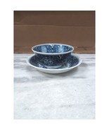 Japanese Sunflower Butterfly Bowls, Ceramic Bowl Combo, 8&quot; Scalloped &amp; R... - $19.80