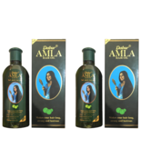 2 x 180ml. Dabur Amla Hair Oil - Makes your Hair Long, Strong and Lustrous - £25.82 GBP