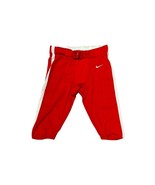 Nike Men&#39;s Stock Vapor Pro Game Football Pants Red / White Size XL - £47.42 GBP