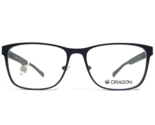 Dragon Gafas Monturas DR138 412 Drew Azul Cuadrado Completo Borde 55-16-140 - $139.47