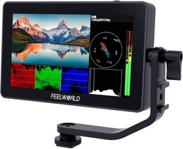 Feelworld F6 Plus 5.5 Inch Dslr Camera Field Touch Screen Monitor With Hdr 3D - £145.46 GBP