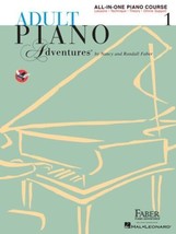 Faber Adult Piano Adventures All-In-One Piano Course Book 1 - £14.94 GBP