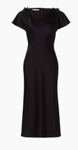 Jason Wu Embellished Bias Midi Dress Black - $15,166.56 MXN