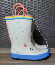 Toddler Girls Cat &amp; Jack Selene Unicorn Waterproof Rain Boot Size 9 NWT - £14.19 GBP