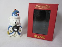 Marshall Fields 15 Year Santa Bear Wizard 1999 Christmas Holiday Ornament - £9.48 GBP