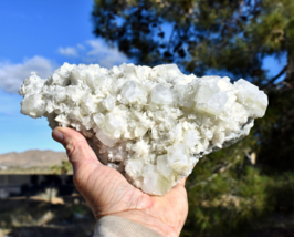 Extra Large APOPHYLLITE Crystal Mineral Specimen * Deccan Trap, India * 10x6x5&quot; - £79.93 GBP