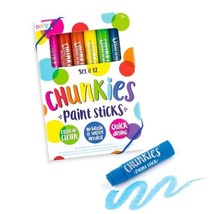 OOLY, Giftable Chunkies Paint Sticks, No Brush or Water Needed, Twistabl... - £11.52 GBP