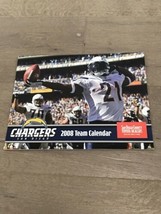 San Diego Chargers 2008 Team Calendar LaDainian Tomlinson Very Good Cond... - $12.00