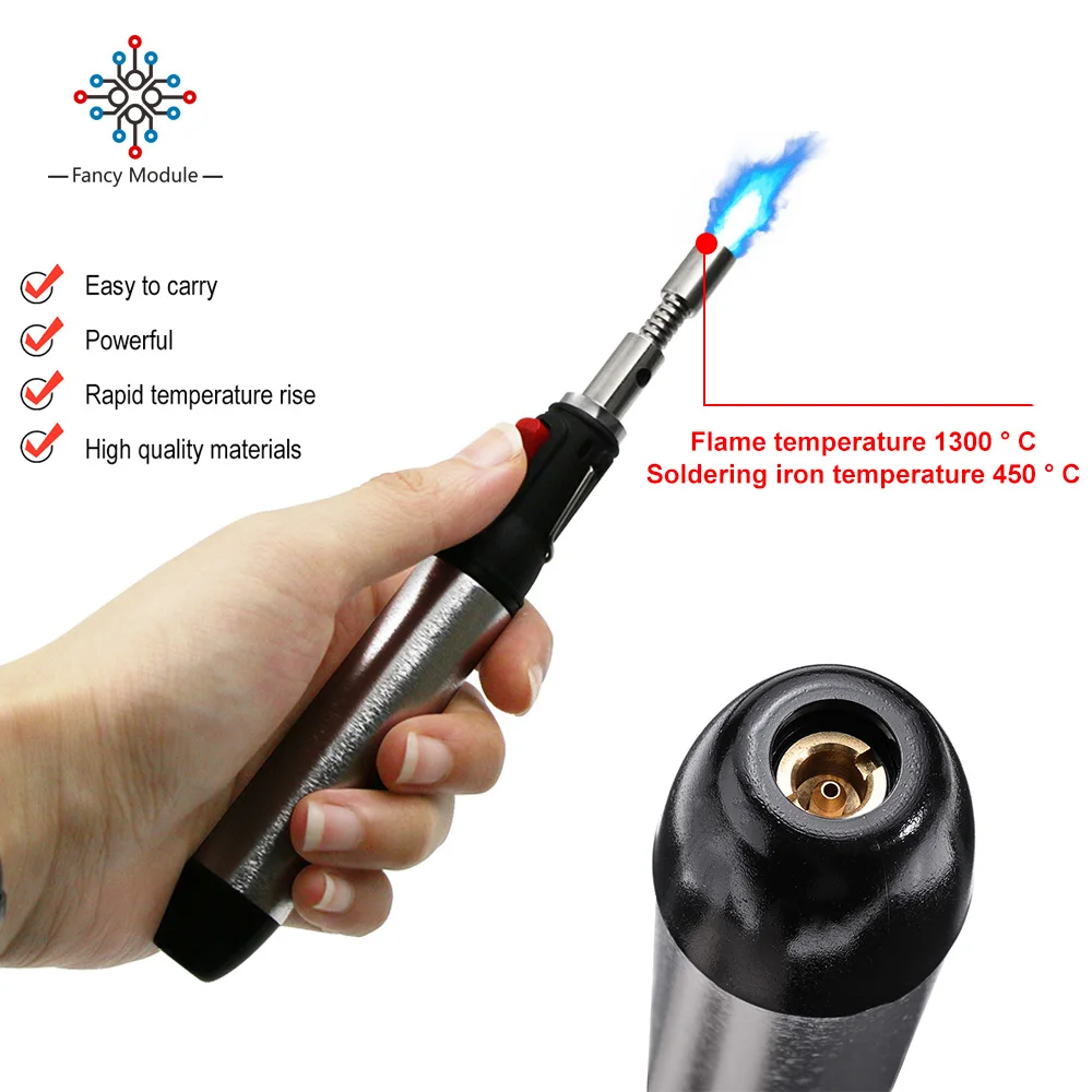 3 in 1 Gas Soldering  Portable Flame Butane Gas Blow Torch Solder  Tool ... - $162.56