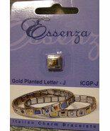 ESSENZA GOLD PLATED ITALIAN CHARM - LINKS TOGETHER MAKES A BRACELET - LE... - $0.98