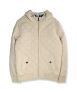 Brooks Brothers Beige Cotton Quilted Thermore Hooded Jacket, Large L  BB... - $534.84 CAD
