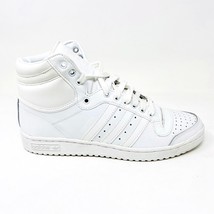 Adidas Originals Top Ten Hi White Mens Classic Retro Leather Sneakers S84596 - £88.17 GBP