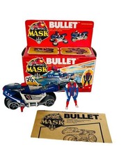 Kenner Mask vtg action figure toy M.A.S.K. Bullet Ali Bombay Street Bike... - £256.25 GBP
