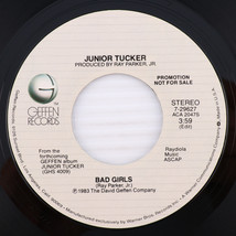 Junior Jr. Tucker – Bad Girls -1983 PROMO NFS - 45 rpm 7&quot; Alied Geffen 7... - $14.21