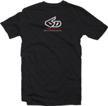 Mens 6D Classic Logo T-Shirt Tee Shirt Black XL - £19.93 GBP