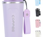 Travel Coffee Mug 16 Oz, Insulated Coffee Cups With Lid, Thermos Stainle... - $18.99