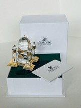 Swarovski Crystal Figurine Austria vtg box coa Taj Mahal Tajmahal journeys gold - £151.45 GBP