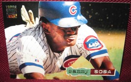 1994 Stadium Club Golden Rainbow #80 Sammy Sosa Chicago Cubs - £3.91 GBP