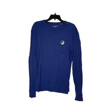 PacSun Basics Mens LS T-Shirt Size Small Blue Smiley Yin Yang Logo 100% Cotton - £13.71 GBP