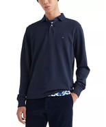 Tommy Hilfiger Men&#39;s 1985 Regular-Fit Long-Sleeve Polo Shirt - Desert Sk... - $794.80 MXN