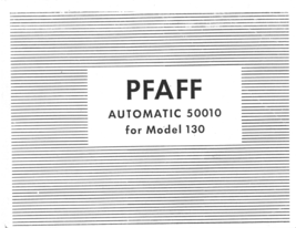 Pfaff 130 Adapter Automatic 50010 manual Enlarged - £7.05 GBP