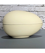 Cearmic Bisque Large Egg Box Ready to Paint 3 3/4&quot; height - £7.77 GBP