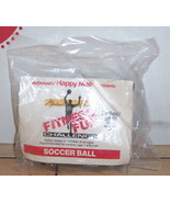 1991 Mcdonalds Happy Meal Toy Michael Jordan Fitness Fun Soccer Ball MIP - £11.47 GBP