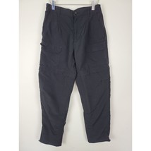 Royal Robbins Zip and Go Pant 6 Womens Black Mid Rise Cargo Quick Dry Ou... - $22.00