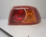 Passenger Tail Light Sedan Quarter Panel Mounted Red Fits 08-09 LANCER 9... - £52.24 GBP
