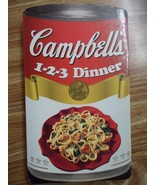 CAMPBELL&#39;S 1-2-3 Dinner (Board Book 2004) - $4.00