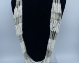 Park Lane Necklace Cabo San Lucas 30” Seed Beads Baby Pearls Drape Neckl... - $13.07