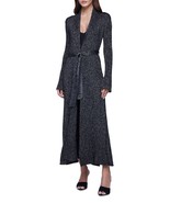 L&#39;Agence Women&#39;s Marija Duster Cardigan Black M Missing Belt B4HP $495 - $149.95