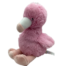 Carters Child Of Mine Wind Up Plush Stuffed Animal Pink Flamingo Works - $19.60