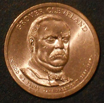 2012-P Type 1 Grover Cleveland Presidential Dollar.   - $2.50