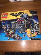 Lego 70909 The Batman Movie Batcave Break Complete Manual - £9.48 GBP