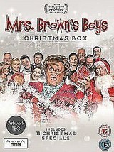 Mrs Brown&#39;s Boys: Christmas Box DVD (2017) Brendan O&#39;Carroll Cert 15 5 Discs Pre - £45.40 GBP