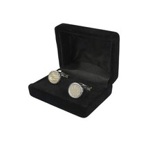 Men J.Valintin Cufflinks by Vitorofolo for French Cuff Shirt V35-33 Pearl image 3