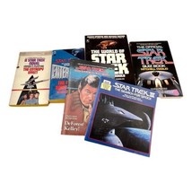 Vintage Star Trek Lot 6 Entropy First Adventure Quiz Search Spock World Fan Club - £56.75 GBP