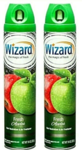 LOT 2 ~ Air Freshener Spray Scent Fresh Apples Eliminates Odors 10 oz Ea... - $27.00 CAD