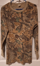 Vintage Bill Jordans Advantage Mens Size XL Camo Thermal Knit Shirt Made in USA - £15.14 GBP