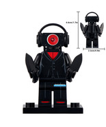 Female Agent Skibidi Toilet Custom Printed Lego Compatible Minifigure Br... - $56.08 MXN