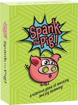 Spank The Pig Fun Family Card Game for Kids Teens Adults Funny Fast Paced Games  - £18.43 GBP