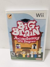 Big Brain Academy: Wii Degree (Nintendo Wii, 2007) - Complete w/ Manual - Tested - £11.25 GBP