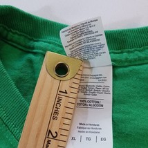 Gildan Heavy Cotton SHAMROCK BEER RUN 5K Men's Green Cotton Graphic T-Shirt XL image 4