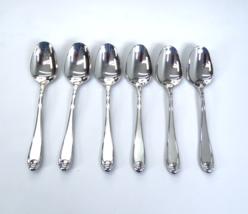 Oneida Stainless 18/10 SATIN GARNET Soup Spoons Set of 6 Flatware - $37.95